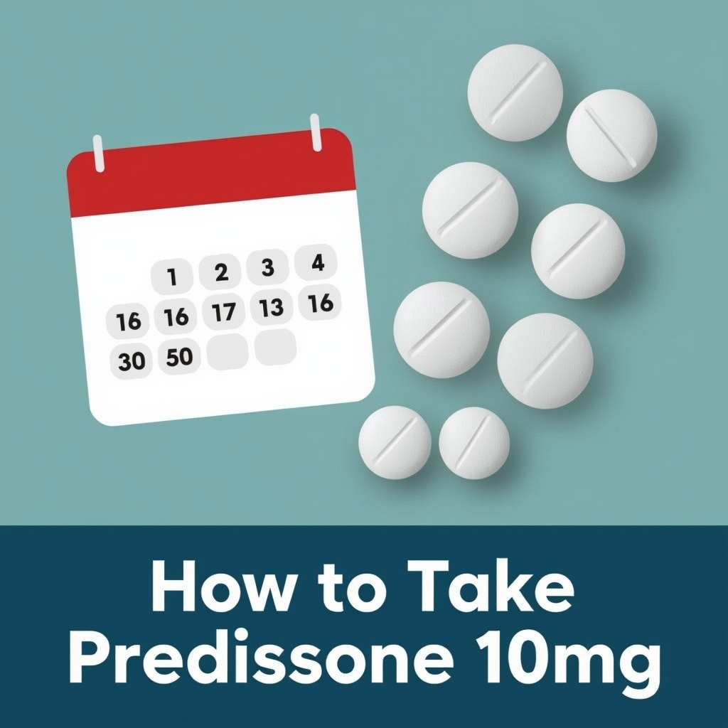 How to take prednisone 10mg for 5 days — safe dosing, timing, side effects, and tips